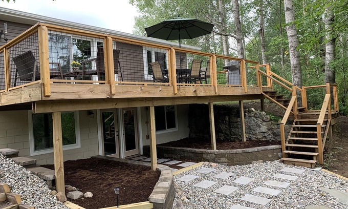 Thompsonville Cabin | Renovated River House on the Betsie in Northern Michigan