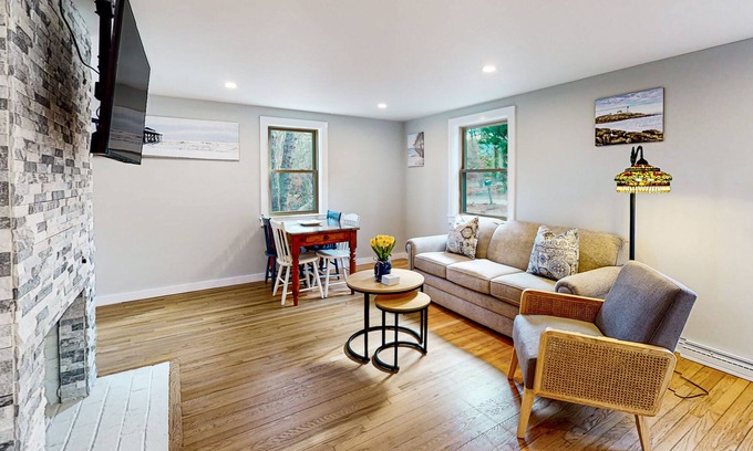 East Harwich House | Renovated waterfront home with great deck, 2 kayaks & pond beach access