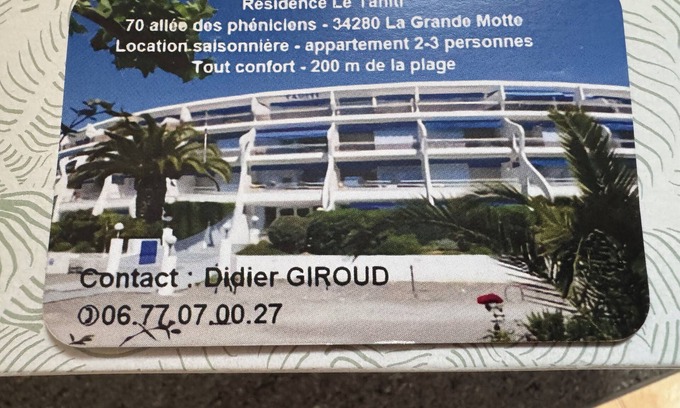 Le Couchant Apartment | Rent apartment in la grande Motte, couchant district with air conditioning