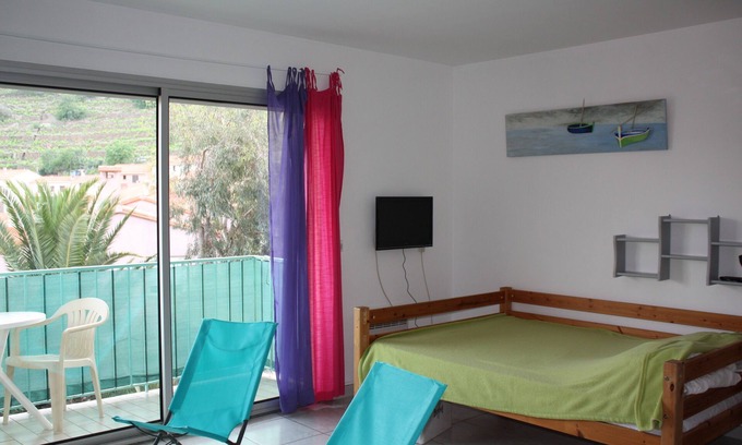 Port-Vendres Apartment | Rent Studio 2 People In Villa in Port Vendres at 2 Kms De Collioure