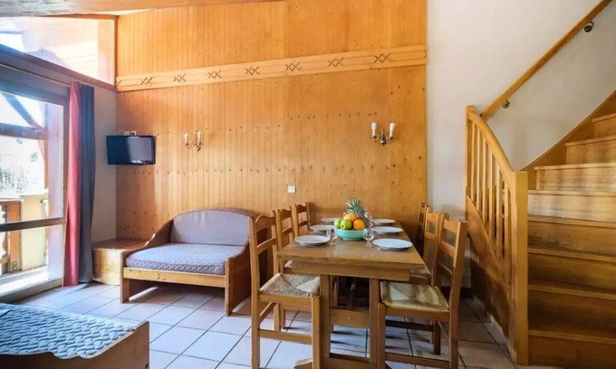 Lanslevillard Apartment | Residence Les Balcons de Val Cenis Le Haut * - 3 Room Duplex Apartment 5/7 People