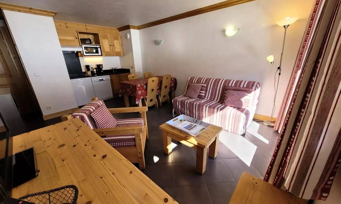 Val Cenis Apartment | Residence Le Criterium - 3 pieces for 6 persons