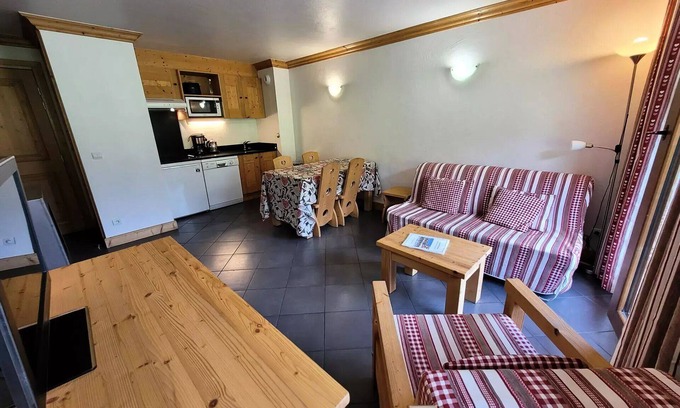 Val Cenis Apartment | Residence Le Criterium - 3 pieces for 6 persons