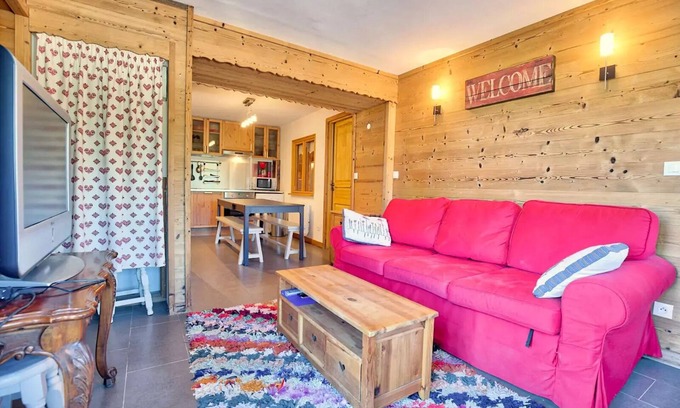 Crest-Voland Apartment | Residence Les Bartavelles - Charming apartment near village, next to the slopes