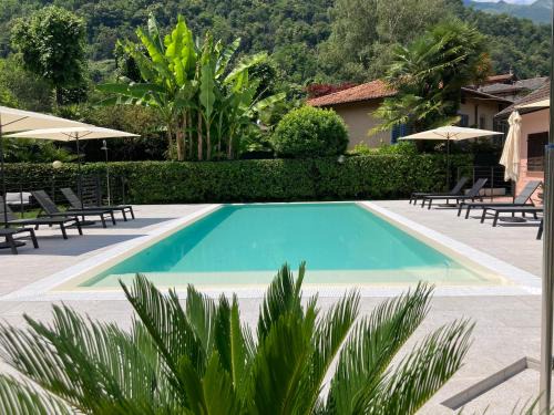 Cannobio Apartment | Residence Villa Margherita WITH POOL & HYDROMASSAGE