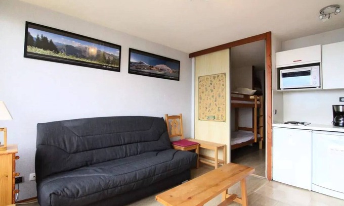 Eclose-Ouest Apartment | Residence Vue Et Soleil - Apartment 2 rooms for 4 people of 26m2 - Huez's Alpe