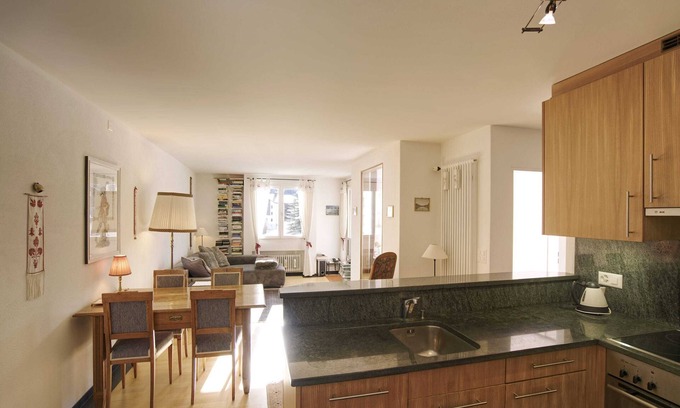 Sils-Maria Apartment | Residenza Lagrev - 2 room flat no. 114 - type 21A - 1st floor - south