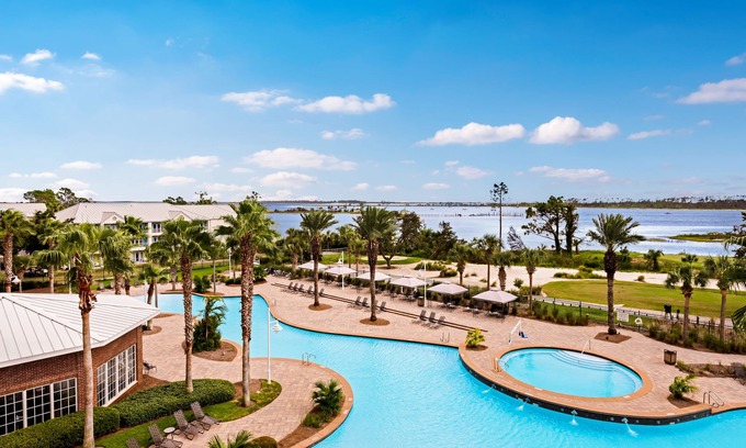 Upper Grand Lagoon Condo | Resort condo w/amazing bay views, shared hot tub & community pool