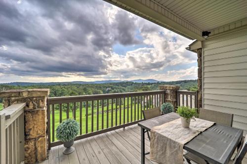Roaring Gap Apartment | Resort Retreat with Pool and Impressive Golf Vistas!