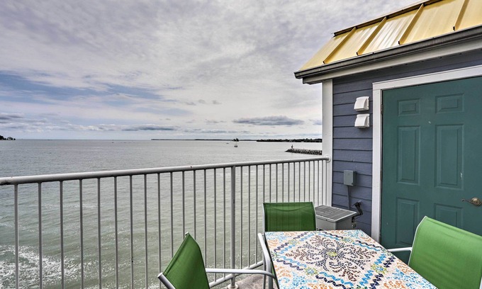 Put-in-Bay Condo | Resort-Style Condo with Lake-View Balcony!
