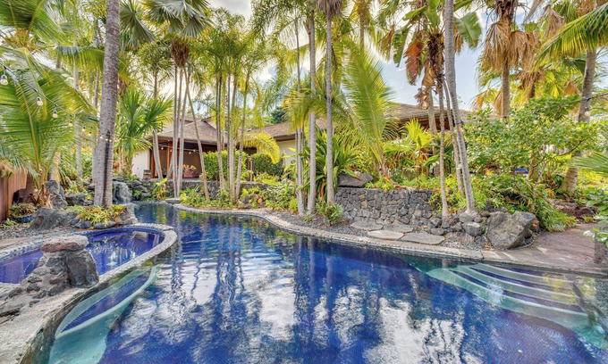 Keauhou House | Resort-Style Home on Keauhou Bay: Great for Groups