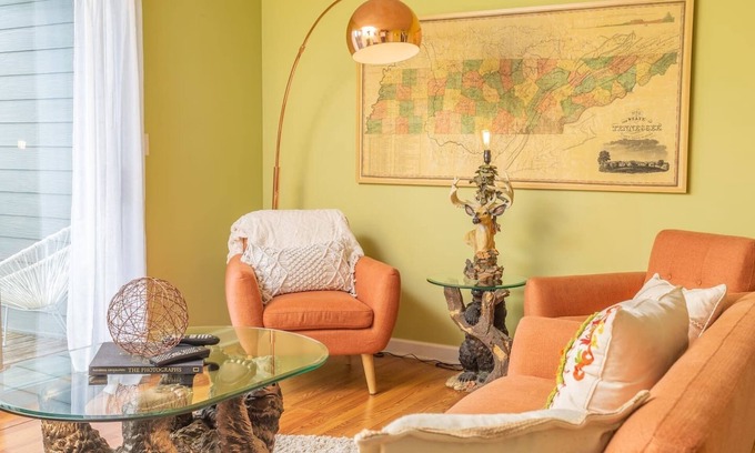 Chalet Village Condo | Retro and Relaxed Studio Condo for 2 - Park Views, Pools & Wifi