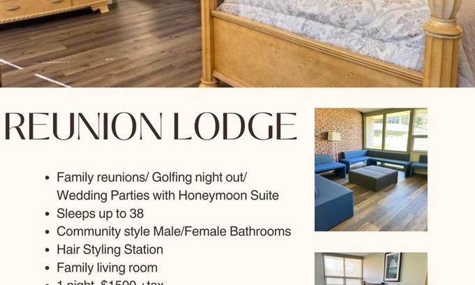 Goldman Cabin | Reunion Lodge, perfect for the whole family at Oak Valley Golf Course & Resort