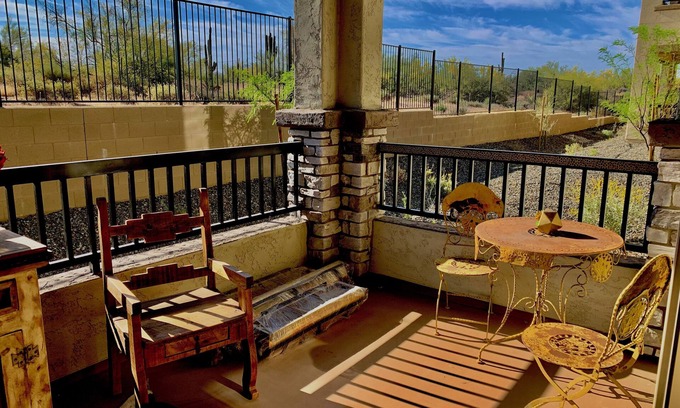 Desert View Village Condo | Rhinestone Cowgirl Cave Creek Hide Away