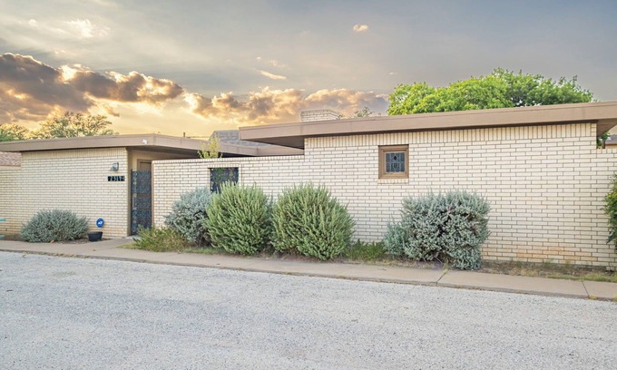 Midland House | Right At Home-Midland Grand Encore with Lighted Pergola and huge trees
