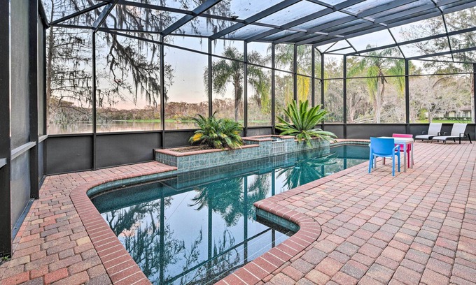 Glenwood House | Riverfront DeLand Home w/Pool, Near Daytona!