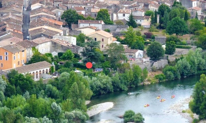 Saint-Bauzille-de-Putois House | Riverside - Maison de Village Avec Grand Jardin au Bord du Fleuve Herault