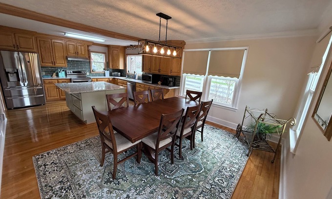 Fries House | RIVERSIDE RETREAT - an outdoor enthusiasts and bikers DREAM Location!