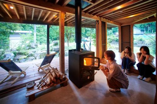 Ikeda House | Riverwood Stay -A lodge of forest, water and bonfi - Vacation STAY 05128v