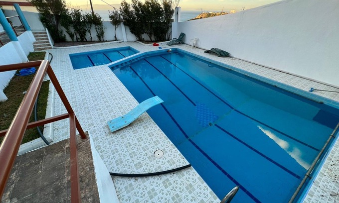 Ksar es Seghir Villa | romantic beach town villa, with swimming pool