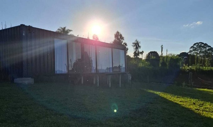 Campo Largo Cabin | Romantic cabin Ninho do Quero-Quero - With hot tub.