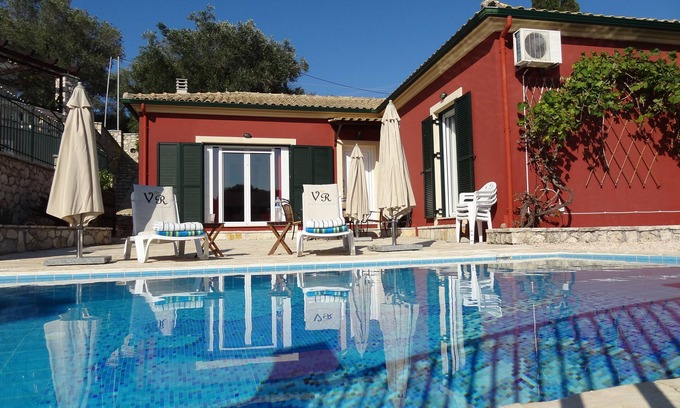Agios Ioannis Villa | Romantic villa,quiet location, private pool, sun terrace, 10 min. to the beach!