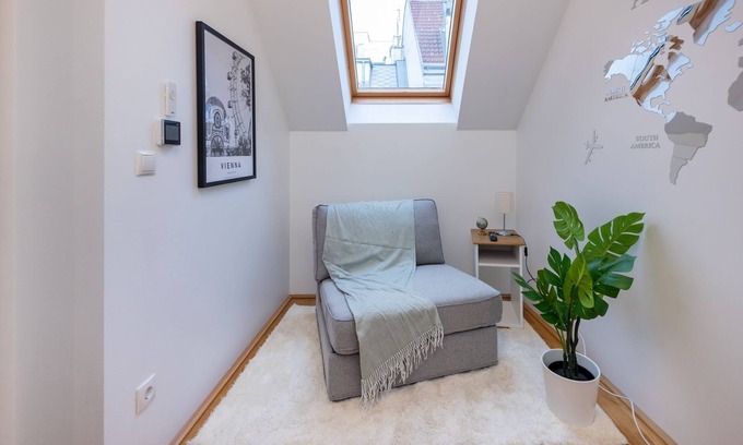 Leopoldstadt Apartment | Rooftop cozy apartment near innerstadt with AC