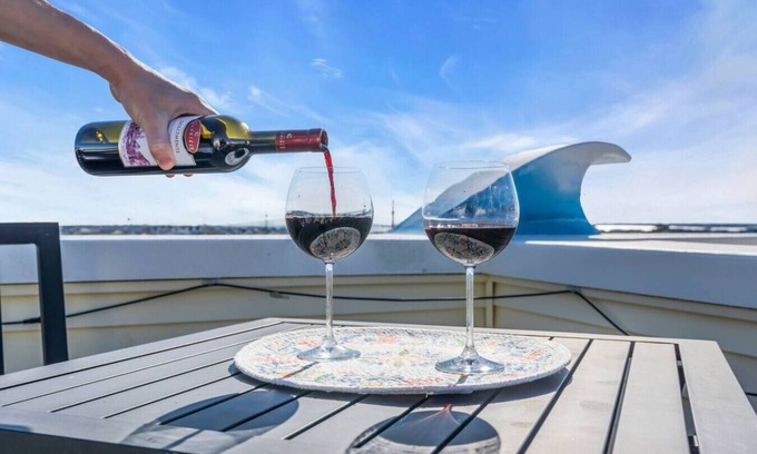 Ortley Beach Condo | Rooftop with 360 Views + Free Parking