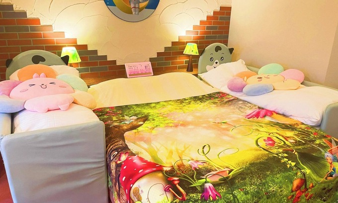 Yoshioka Hotel | Room 309 Dinosaur Room B Luxury BBQ Plan Chargril/Kitagunmagun Gunma