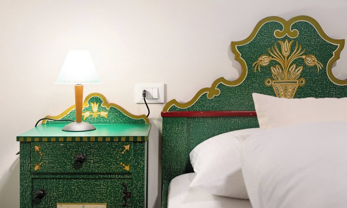 Fie allo Sciliar Apartment | Room 'Alter Fausthof Kitty' with Mountain View, Shared Terrace and Wi-Fi