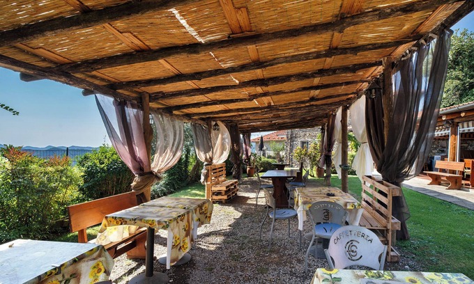Ranzo Other | Room 'Camera Renato' with Sea View, Shared Garden and Wi-Fi