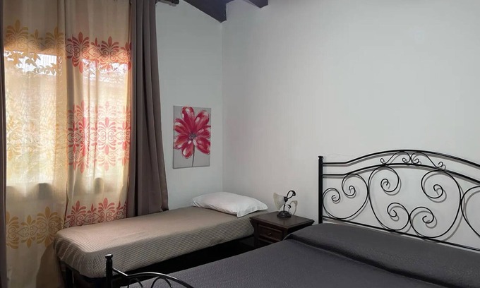 Ruffano Apartment | Room 'La Pietra Village - Primula' with Shared Terrace, Wi-Fi and Air Conditioning
