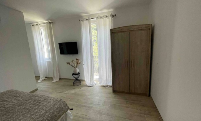 Bains de Guitera Bed & Breakfast | Room with balcony breathtaking view