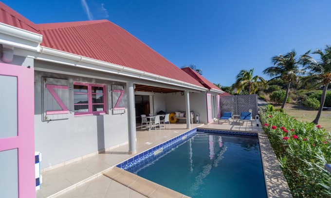 Anse des Lezards Villa | Rosebud (1/2 Rooms) Luxury villa