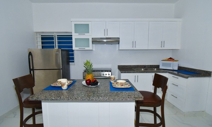 El Pueblito Apartment | Rosil Place, Exotic Beach Apt #1 with Full Kitchen