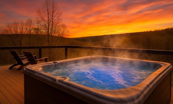 Plymouth House | RoundTop Chalet- Hot Tub, Grill, Hiking!