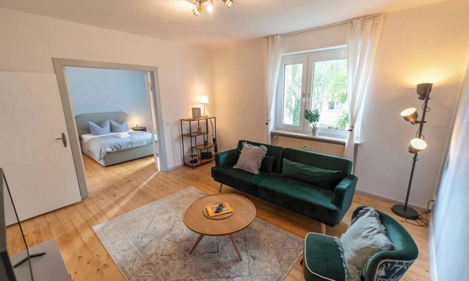 Magdeburg Apartment | RR | Central Apartment 80m² - 1 | Balcony | Washer