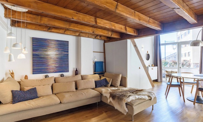 Chernex Apartment | Rue du Centre | Bright duplex near Montreux train station
