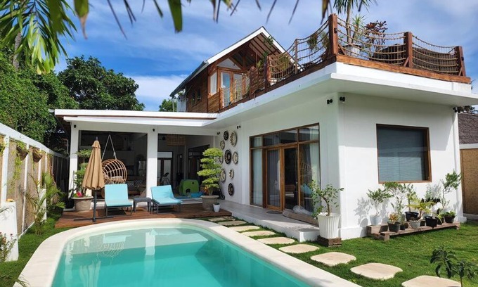 Gili Air Villa | Rumah Tara Modern 3 bedroom pool and garden villa in Gili Air