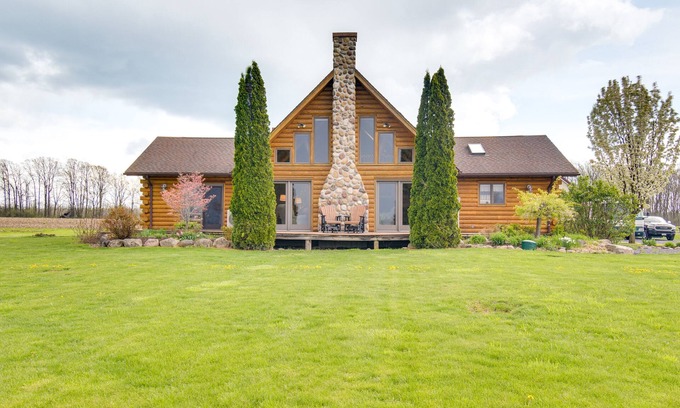 Romulus House | Rural New York Vacation Rental w/Deck