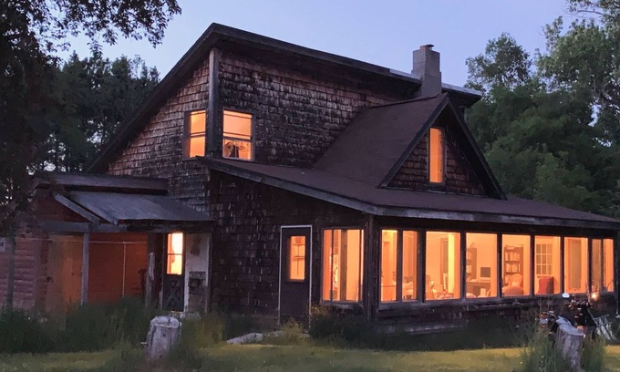 Thompsonville House | Rustic retreat on 40 acres near Thompsonville with 2bdr, AC, Wifi. Sleeps 6