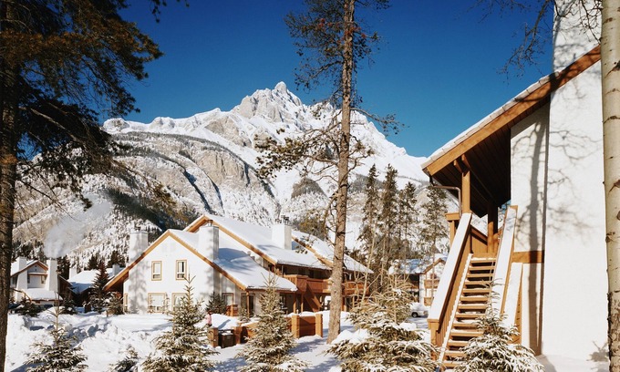 Banff Condo | Rustic Value Banff Condo with Fireplace!