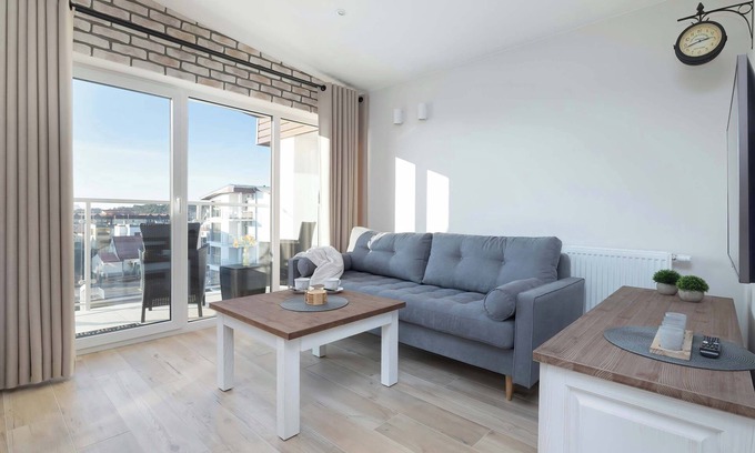 Dziwnowek Apartment | Słoneczne Tarasy 12D | Seaside Apartment | Balcony
