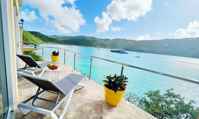 Estate Peterborg Villa | Sailfish Villa Beachfront Magens Bay St. Thomas!