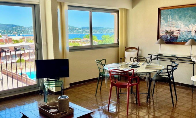 Saint-Tropez Apartment | Saint Tropez center sea view with roof terrace