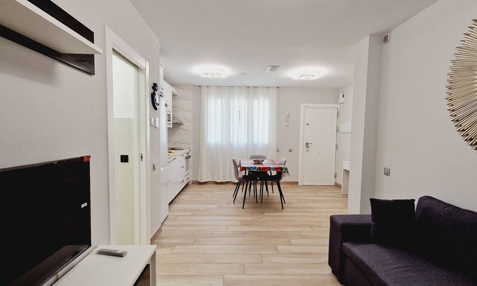 El Toyo Apartment | Salt and Sea. Exclusive! Apartment 20 meters from Almeria's El Zapillo beach.