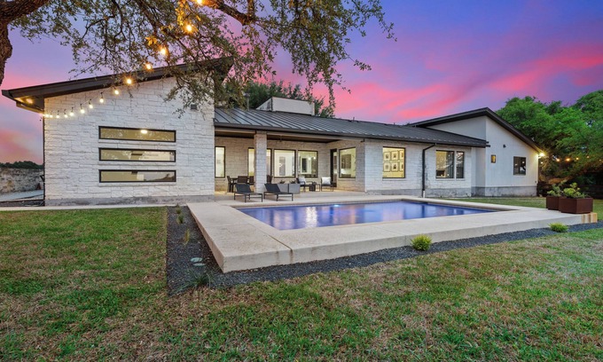 Liberty Hill House | San Gabriel Sangria Views, Pool, River on 2 Acres