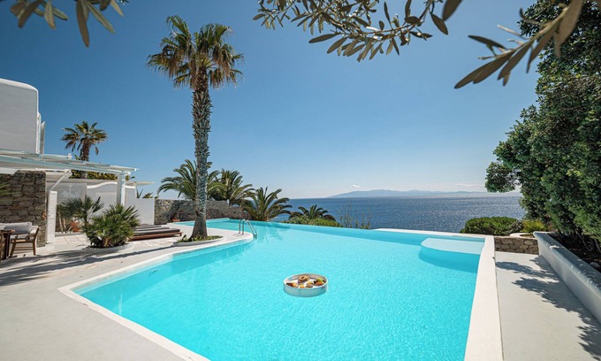 Agios Ioannis Villa | Sanarte villa 3, 4br w/private pool and sea view!
