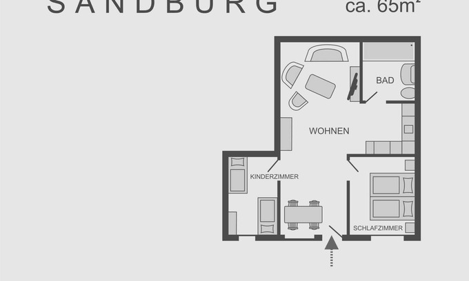 Monkebude Apartment | Sandburg - Landhaus Mönkebude
