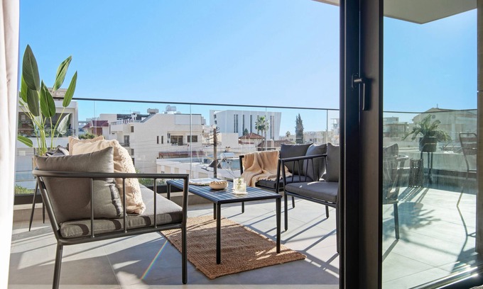 Limassol Apartment | Sanders Crystal 1 - Nice 2-Bdr Apt w Shared Pool